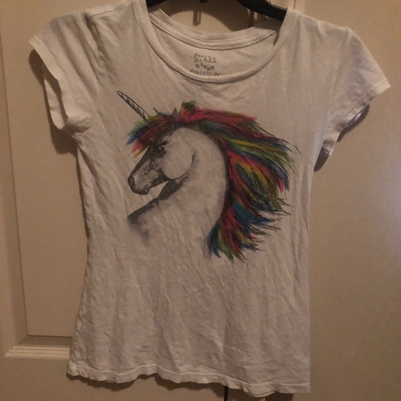 White unicorn Tee - Picture 1 of 1